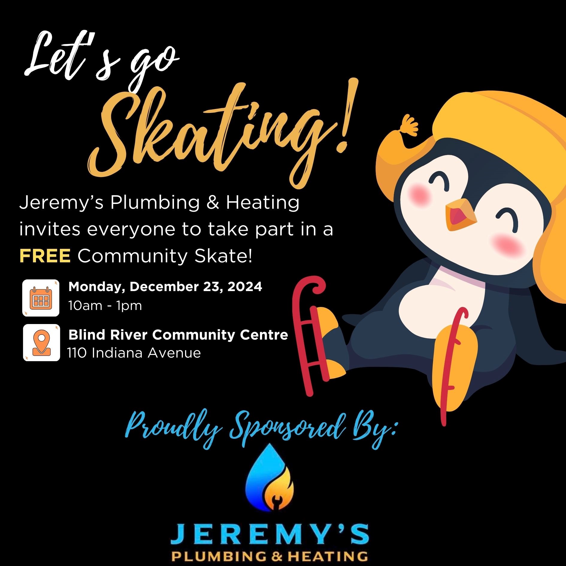 Jeremy's Plumbing and Heating Free Skate