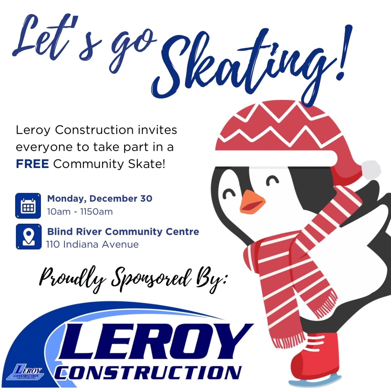 Leroy Sponsored Free Skate