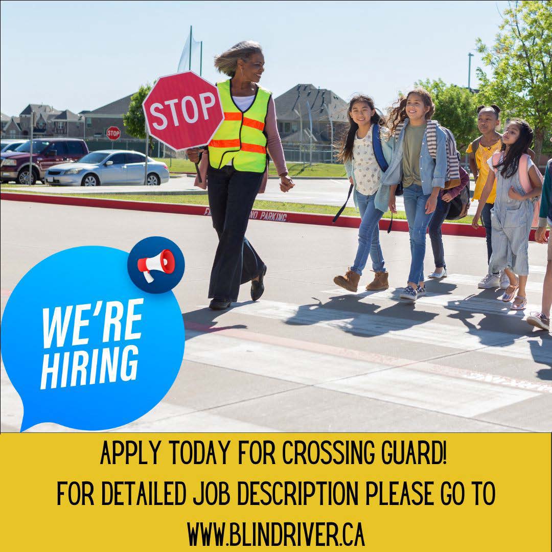 Crossing Guard Job Advertisement