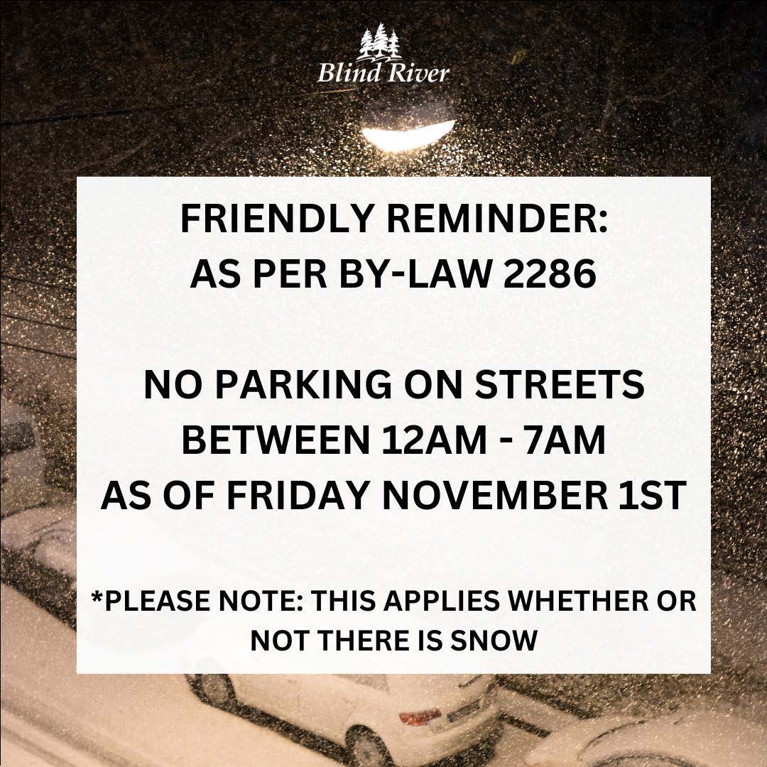 no overnight parking notice